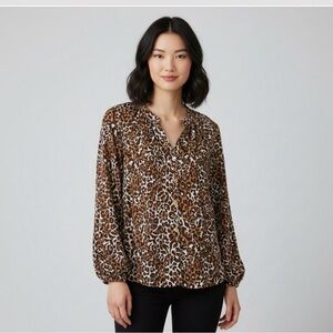 Lily Pulitzer Saige Silk “My Favorite Spot” Sz L NWT